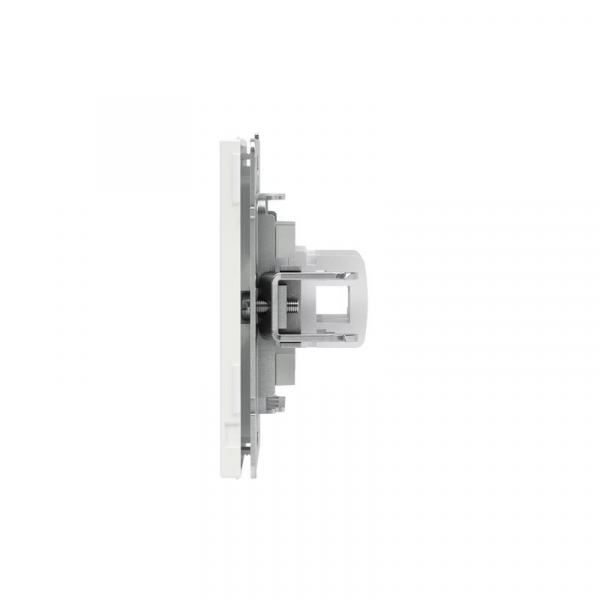 Розетка компьютерная 2-м KANT RJ45 кат.6A без шторки бел. магнолия DKC 7000674 ТехноИмпульс