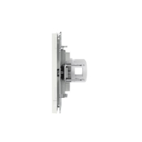 Розетка компьютерная 2-м KANT RJ45 кат.6A без шторки бел. магнолия DKC 7000674 ТехноИмпульс