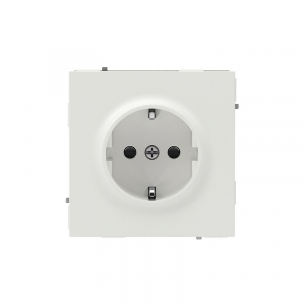 Розетка силовая KANT 2P+E защ. шторки бел. песок DKC 7010003 ТехноИмпульс
