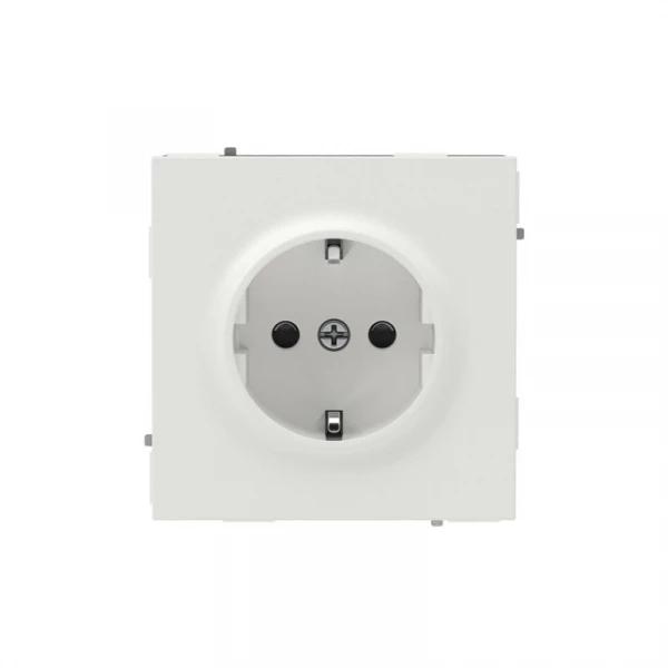 Розетка силовая KANT 2P+E защ. шторки бел. песок DKC 7010003 ТехноИмпульс