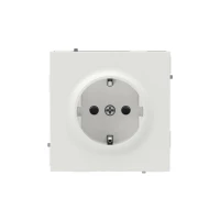 Розетка силовая KANT 2P+E защ. шторки бел. песок DKC 7010003 ТехноИмпульс