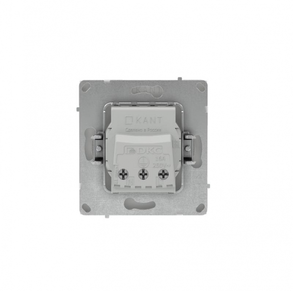 Розетка силовая KANT 2P+E защ. шторки бел. песок DKC 7010003 ТехноИмпульс