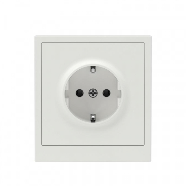 Розетка силовая KANT 2P+E без шторки бел. песок DKC 7010033 ТехноИмпульс