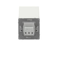 Розетка силовая KANT IP44 2P+E защ. шторки с крышкой бел. песок DKC 7010013 ТехноИмпульс