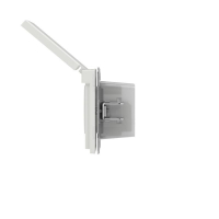 Розетка силовая KANT IP44 2P+E защ. шторки с крышкой бел. песок DKC 7010013 ТехноИмпульс