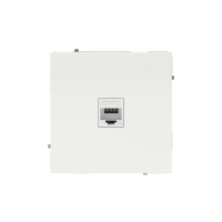 Розетка компьютерная 1-м KANT RJ45 кат.5E без шторки бел. песок DKC 7010663 ТехноИмпульс