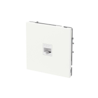 Розетка компьютерная 1-м KANT RJ45 кат.5E без шторки бел. песок DKC 7010663 ТехноИмпульс