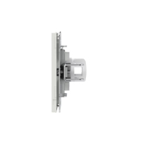 Розетка компьютерная 2-м KANT RJ45 кат.5E без шторки бел. песок DKC 7010664 ТехноИмпульс