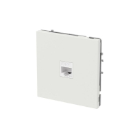 Розетка компьютерная 1-м KANT RJ45 кат.6A без шторки бел. песок DKC 7010673 ТехноИмпульс