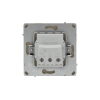 Розетка силовая KANT 2P+E защ. шторки ванильн. марципан DKC 7015003 ТехноИмпульс