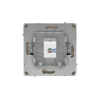 Розетка компьютерная 1-м KANT RJ45 кат.6A без шторки ванильн. марципан DKC 7015673 ТехноИмпульс