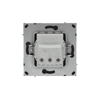 Розетка силовая KANT 2P+E без шторки черн. уголь DKC 7012033 ТехноИмпульс