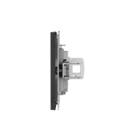 Розетка компьютерная 1-м KANT RJ45 кат.5E без шторки черн. уголь DKC 7012663 ТехноИмпульс