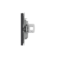 Розетка компьютерная 1-м KANT RJ45 кат.5E без шторки черн. уголь DKC 7012663 ТехноИмпульс