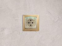 Розетка 1-м СП Valena 16А IP44 2P+E защ. шторки с крышкой немецк. стандарт механизм сл. кость IEK 774120 ТехноИмпульс