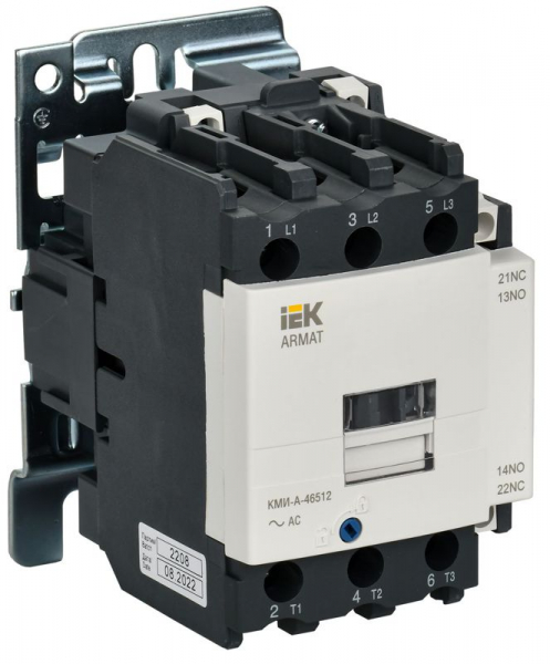 Контактор КМИ-А-46512 LC1D 65А кат. 24В AC 1НО+1НЗ AC-3 IEK AR-ACC-41-065-024-11 ТехноИмпульс