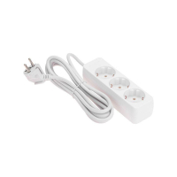 Удлинитель 3х3м с заземл. 3х0.75 бел. PROCONNECT 13-4209 ТехноИмпульс