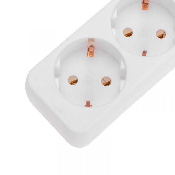 Удлинитель 3х3м с заземл. 3х0.75 бел. PROCONNECT 13-4209 ТехноИмпульс