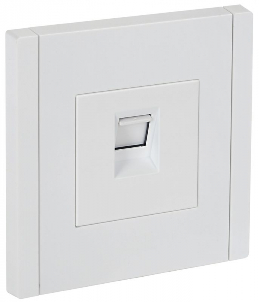 Розетка компьютерная RJ45 кат.6 FORTE&PIANO FP231 бел. IEK FP-K10-2-K01 ТехноИмпульс
