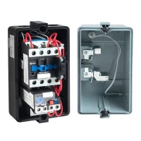 Пускатель магнитный КМЭ 25А 400В с РТЭ и индикатором PROxima в корп. IP65 EKF ctrp-r-25-400v-led ТехноИмпульс