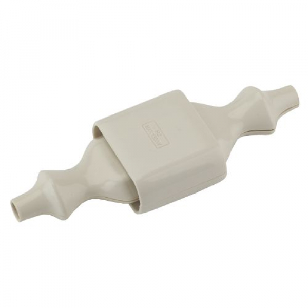 Розетка кабельная R2 6А без заземл. с кольцом прямой ввод (10/200/7200) бел. ЭРА Б0019185 ТехноИмпульс