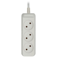 Удлинитель 3х7м без заземл. 10А IP20 U-3-7m-2х1 ПВС 2х1 Эра Б0028357 ТехноИмпульс