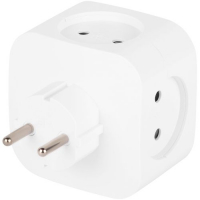 Разветвитель 4-м SP-4-3USBAC-W + 3 USB A+C со шторками 10А бел. Эра Б0069083 ТехноИмпульс