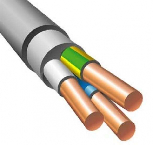 Кабель NUM-J 3х2.5 (бухта) (м) ЭЛЕКТРОКАБЕЛЬ НН 000006667 ТехноИмпульс