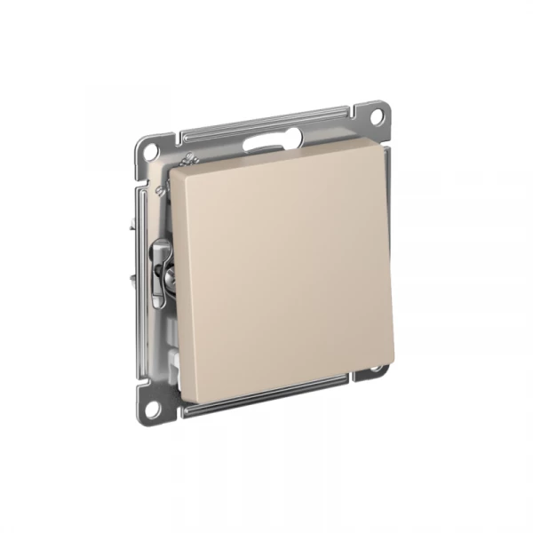 Выключатель 1-кл. AtlasDesign (сх. 1) 10AX быстрозажим. клем. механизм песочн. SE ATN001211S ТехноИмпульс