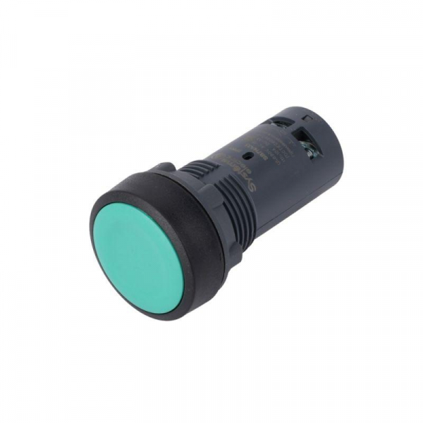 Кнопка моноблочная SB7 22мм с возвратом пластик 1НО IP65 зел. SE SB7NA31 ТехноИмпульс