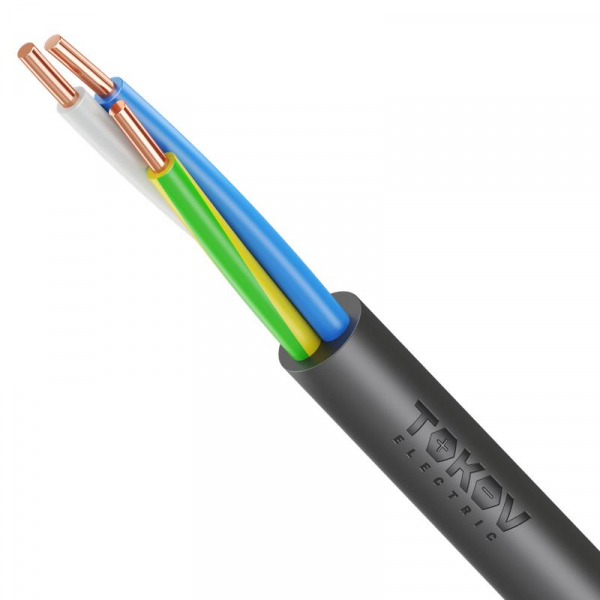 Кабель TOKOV ELECTRIC ППГнг(А)-HF 3х2.5 ОК (N PE) 1кВ (м) УТ000028588 ТехноИмпульс