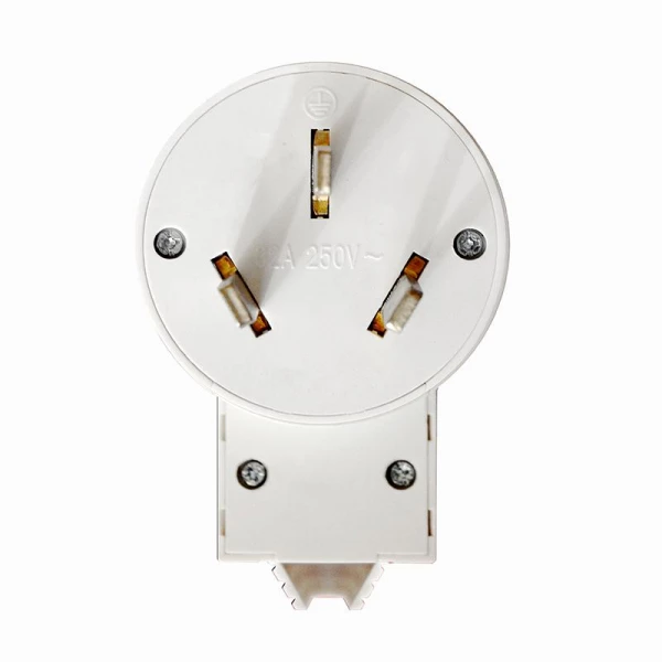 Вилка для плиты 2P+E 32А 250В бел. Universal 5311 ТехноИмпульс