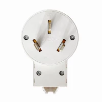 Вилка для плиты 2P+E 32А 250В бел. Universal 5311 ТехноИмпульс