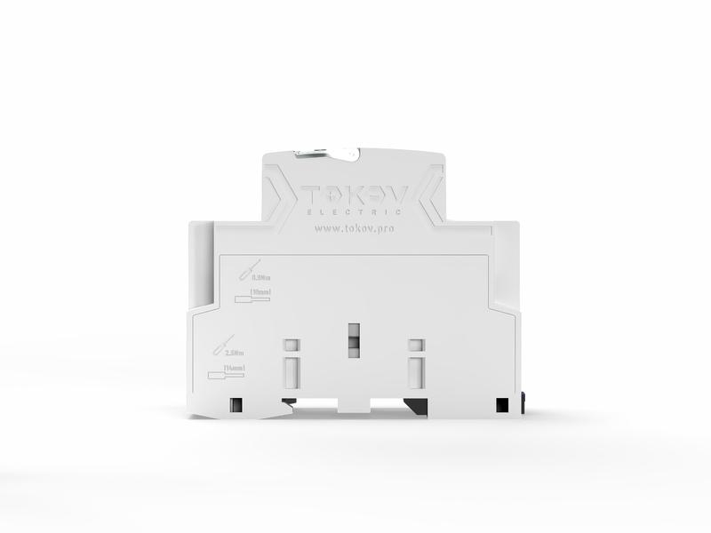Контактор модульный 36мм 40А 230В АС 1НО 1НЗ PRIZMA TOKOV ELECTRIC TKE-PZ-MC-2-40-230-11 ТехноИмпульс