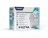 Контактор модульный 54мм 63А 230В АС 4НО PRIZMA TOKOV ELECTRIC TKE-PZ-MC-3-63-230-40 ТехноИмпульс