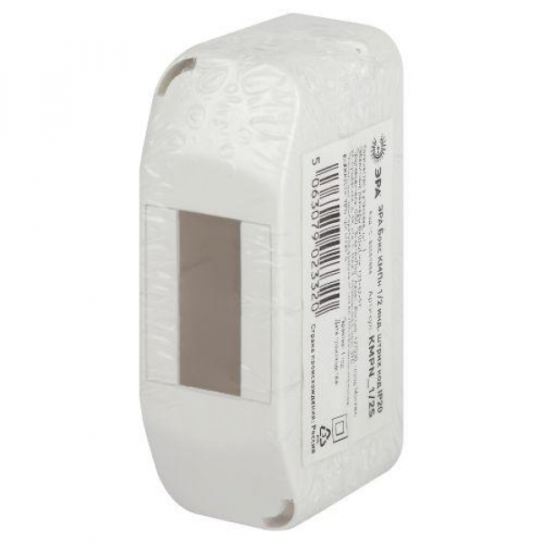 Корпус пластиковый КМПн 1/2 IP20 навесной SIMPLE бел. ЭРА Б0062279 ТехноИмпульс