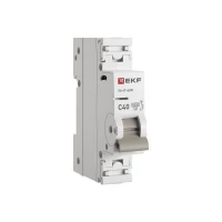 Выключатель автоматический модульный 1п C 40А 6кА ВА 47-63N PROxima EKF M636140C ТехноИмпульс