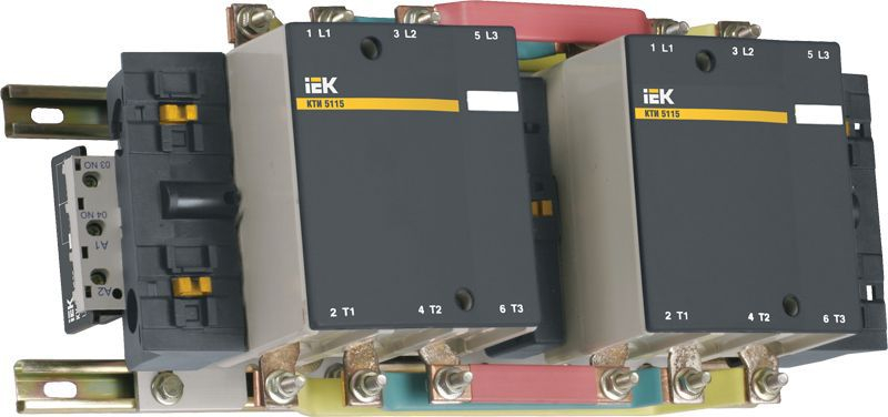Контактор КТИ-51853 реверс 185А 230В/АС3 KARAT IEK KKT53-185-230-10 ТехноИмпульс