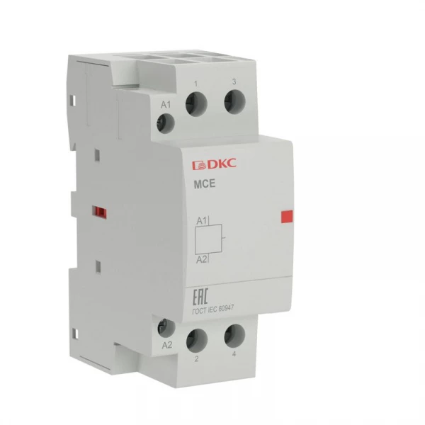 Контактор модульный YON max типа MCE 2P 63A 240В 2НО YON MCE-63-20-A240 ТехноИмпульс