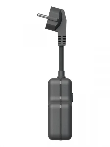 Удлинитель с сетевым фильтром 3х0.3м 10А 2USB + 1USBC 2500Вт ПВС 3х1 компакт черн. КОСМОС FRKsm0.3m-3g(B)USB ТехноИмпульс