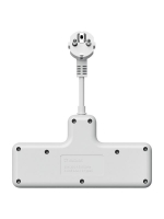Удлинитель с сетевым фильтром 3х0.3м 10А 2USB + 1USBC 2500Вт ПВС 3х1 компакт бел. КОСМОС FRKsm0.3m-3g(W)USB ТехноИмпульс