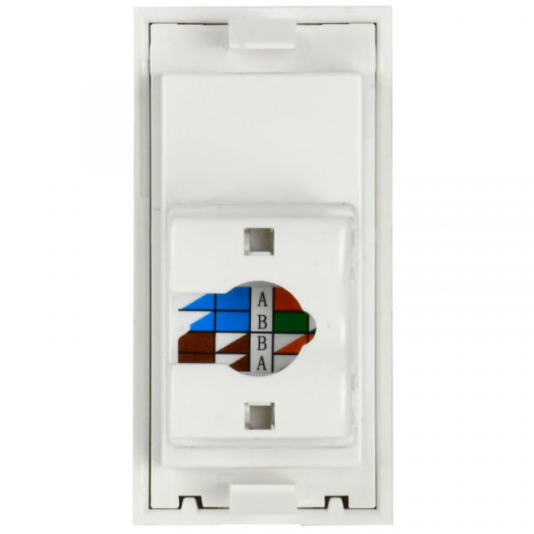 Розетка компьютерная 1мод. PRIMER RJ45 кат.6 РКИ-10-00-П-6 бел. IEK PR-KK40D-RI-0-1-C06U-K01 ТехноИмпульс