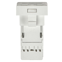 Розетка компьютерная 1мод. PRIMER RJ45 кат.6 РКИ-10-00-П-6 бел. IEK PR-KK40D-RI-0-1-C06U-K01 ТехноИмпульс