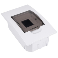 Бокс модульный встраив. PDB/R 1004 WH (ЩРВ-П- 4) IP41 пластик. Pro JazzWay 5071728 ТехноИмпульс