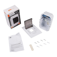 Бокс модульный встраив. PDB/R 1004 WH (ЩРВ-П- 4) IP41 пластик. Pro JazzWay 5071728 ТехноИмпульс