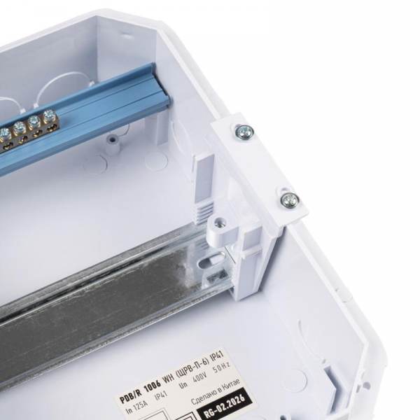 Бокс модульный встраив. PDB/R 1006 WH (ЩРВ-П- 6) IP41 пластик. Pro JazzWay 5071735 ТехноИмпульс