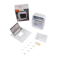 Бокс модульный встраив. PDB/R 1006 WH (ЩРВ-П- 6) IP41 пластик. Pro JazzWay 5071735 ТехноИмпульс