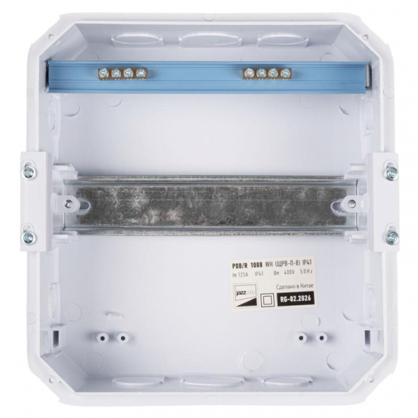 Бокс модульный встраив. PDB/R 1008 WH (ЩРВ-П- 8) IP41 пластик. Pro JazzWay 5071742 ТехноИмпульс