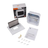 Бокс модульный встраив. PDB/R 1008 WH (ЩРВ-П- 8) IP41 пластик. Pro JazzWay 5071742 ТехноИмпульс