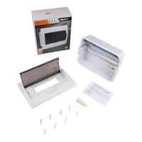 Бокс модульный встраив. PDB/R 1012 WH (ЩРВ-П-12) IP41 пластик. Pro JazzWay 5071759 ТехноИмпульс